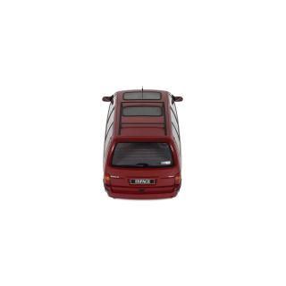 Renault Espace RXE V6 i Rouge Malaga 1991 OttO mobile 1:18 Resinemodell (Türen, Motorhaube... nicht zu öffnen!)